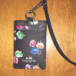 Coach lanyard/ID holder